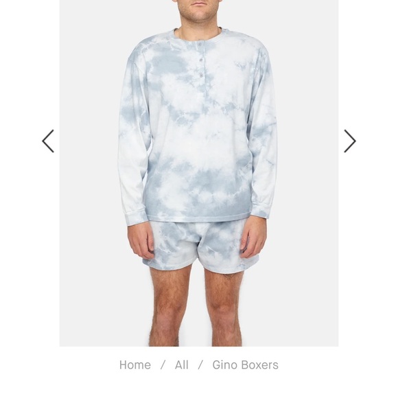 LACAUSA x Anthropologie Gino Boxers in Cloud Wash - Picture 4 of 6